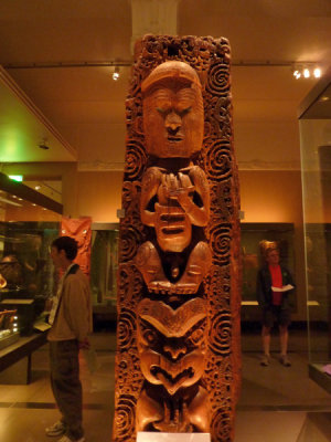 Maori Statue