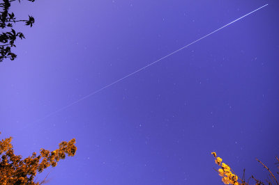 Early morning International Space Station Pass