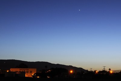 Conjunction of Venus and the Pleiades