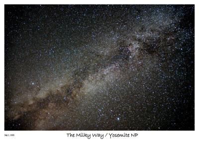 Sep 2005 - Dark Skies at Yosemite NP