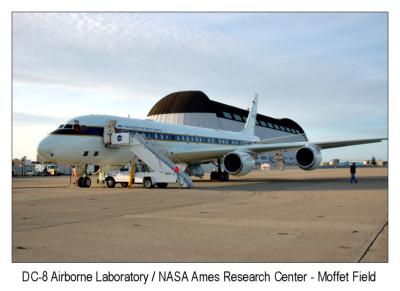 Jan 11 - DC-8 Airborne Laboratory at NASA Ames Research Center - Moffett Field