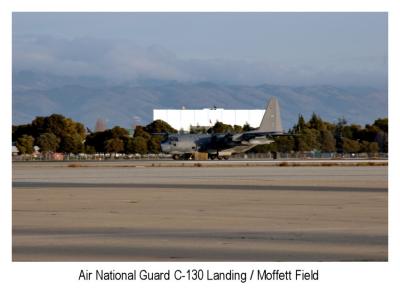Air National Guard C-130 Landing