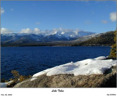 Feb 2000 - Lake Tahoe