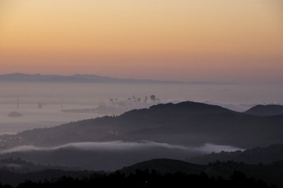 Foggy SF at Dawn