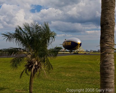 Being towed back to the hangar