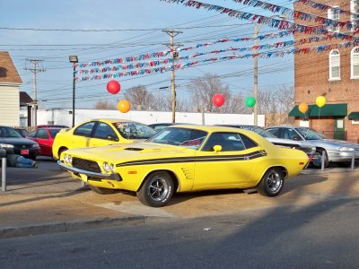 1972 Challenger- used car lot in 2009