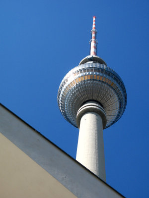 TV tower at  Alexanderplatz