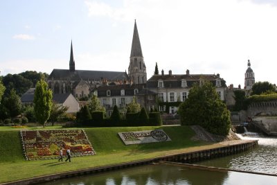 Les jardins au bord du Loir