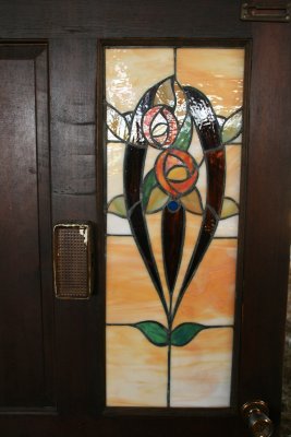 Closeup of office door