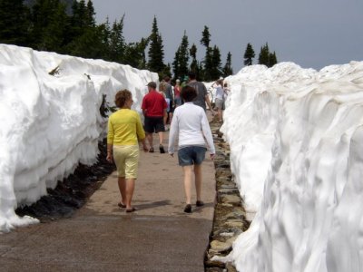 P1010041 Board Walk Snow  people.JPG