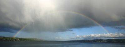 Rainbow on the Clyde