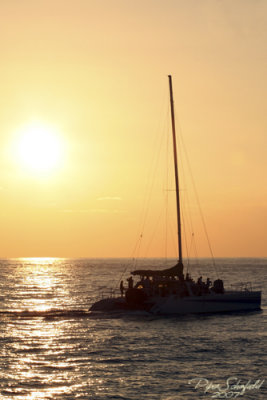 Kauai at sunset