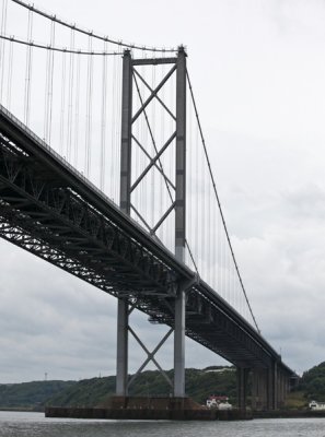 The Firth Of Forth Suspension Bridge