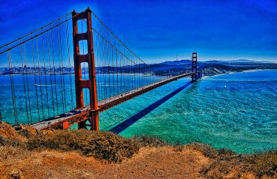 The Golden Gate Bridge - Topaz Lab