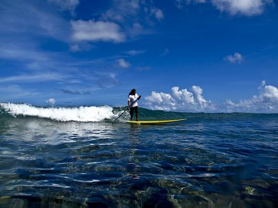 Surfing Guam