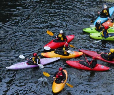 Colourful Kayaks