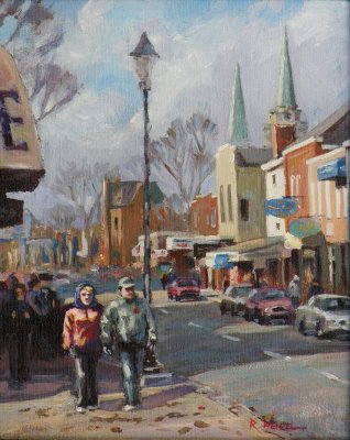 Study for Prince Street on Remembrance Day
