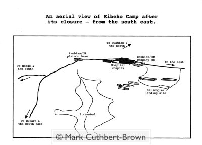 explanation of the view of Kibeho from the south