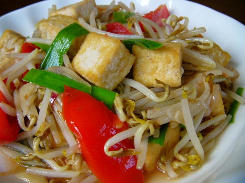 Tumis Toge Tahu