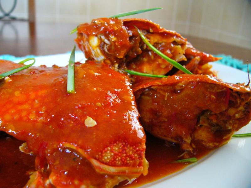 Kepiting Saus Padang