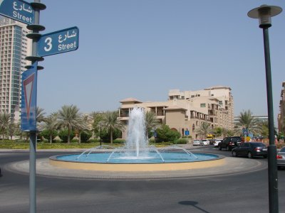Al Bahsya - salah satu kota satelit baru di Dubai