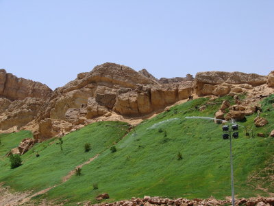 Mubazzarah Jabal Hafeet - banyak air disini