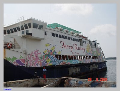 Bontang Ferry, Kalimantan - Sulawesi