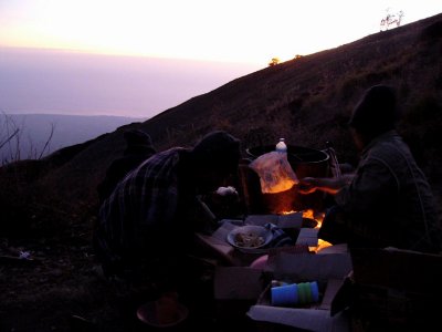 Preparing The Dinner at Plawangan