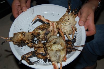 kepiting bakar