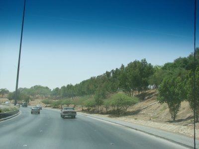 Road from Riyadh  to Taif