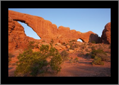 North/South Windows (at sunrise)