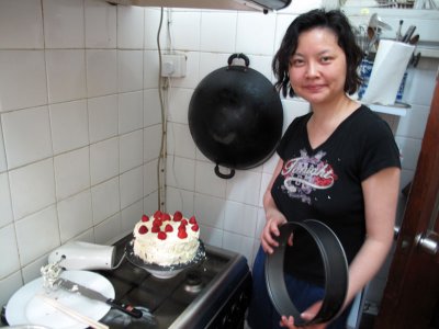 Katherine's birthday cake for James