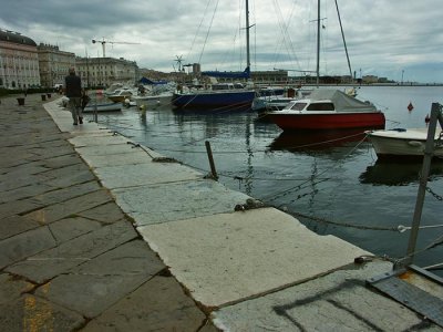 trieste, the harbour