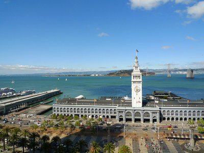 Ferry Building from the Hyatt