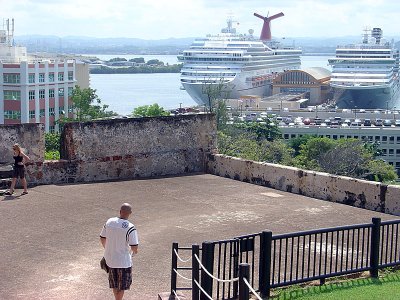 Port view from San Cristobal