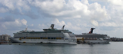 RCI and Carnival Ships