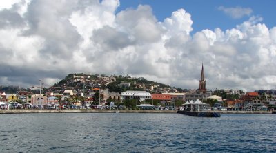 From the catamaran