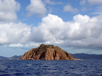 On our way to Norman Island