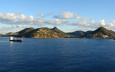First view of St. Maarten