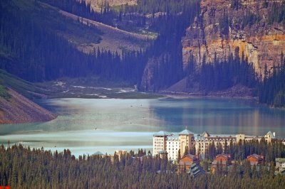 Lake Louise and Chateau Lake Louise