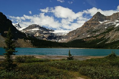 Bow Lake and Bow Glacier #1