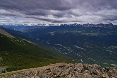 Towards Yellowhead Pass and Mt. Robson