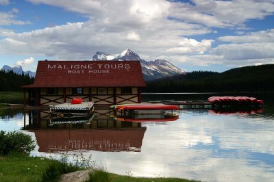 Maligne Tours Boat House #3