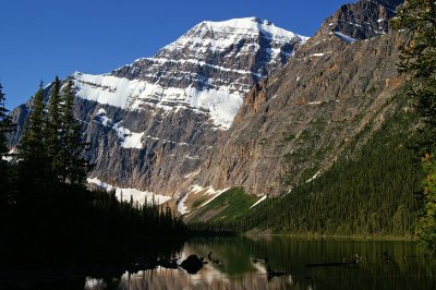 Mt. Edith Cavell and Cavell Lake #1