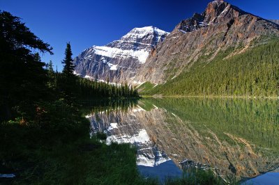 Mt. Edith Cavell and Cavell Lake #7