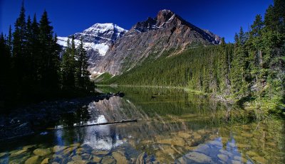 Mt. Edith Cavell and Cavell Lake #9