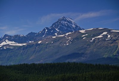 Mt. Edith Cavell from Icefields Parkway