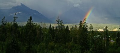 Rainbow over the Columbia River Valley #3