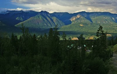 The view from Kicking Horse Lodge #2