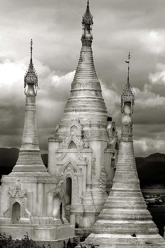 3 towers ~ Chedi Burma
